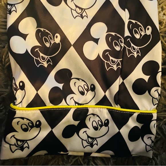 Disney Store Mickey Mouse satin Pajama pants with pockets & draw string waist xs - Picture 3 of 6